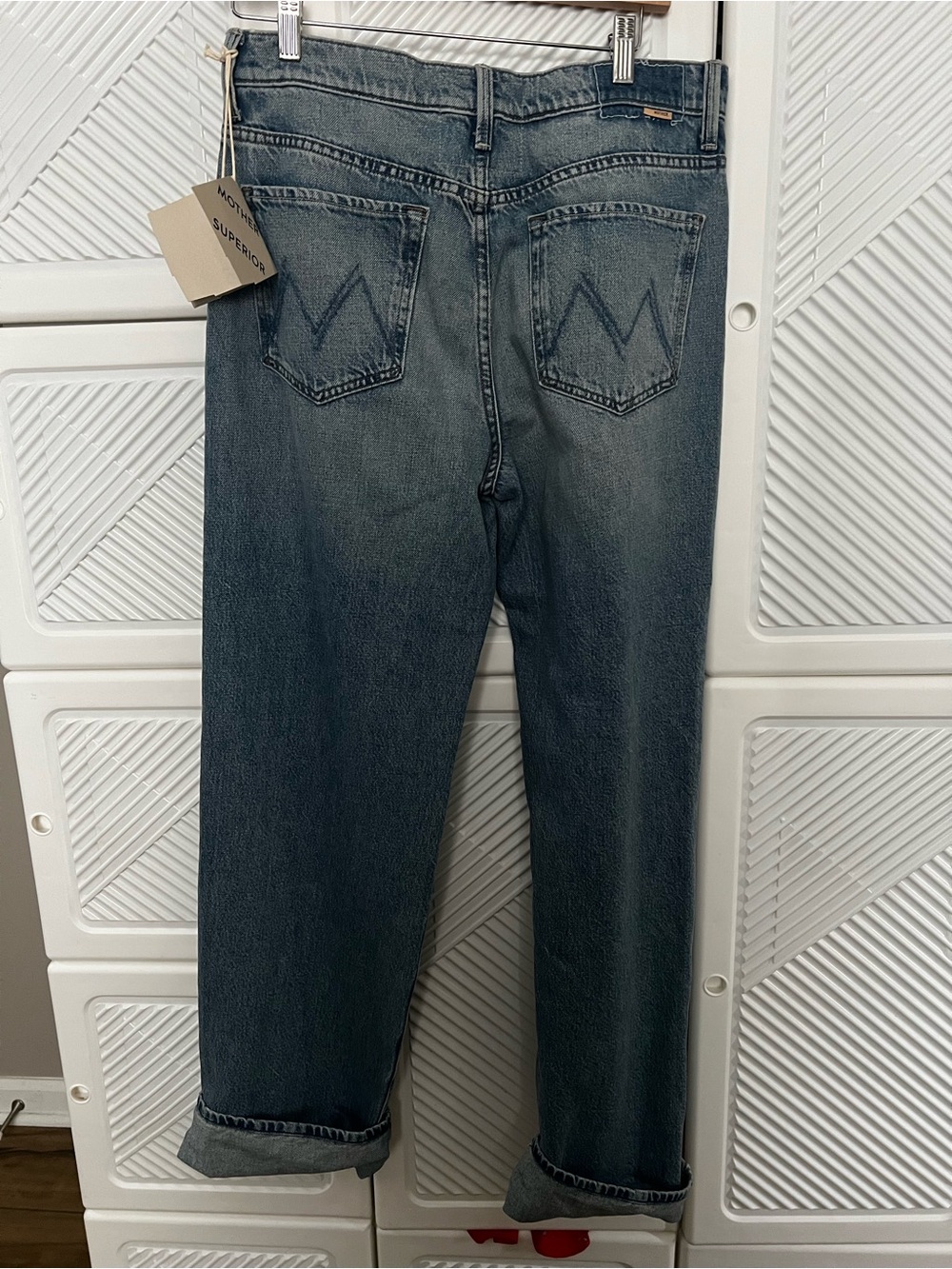 NWT Size 28 The Dodger Skimp High Waist Cuffed Hem Wide Leg Jeans - Picture 10 of 10